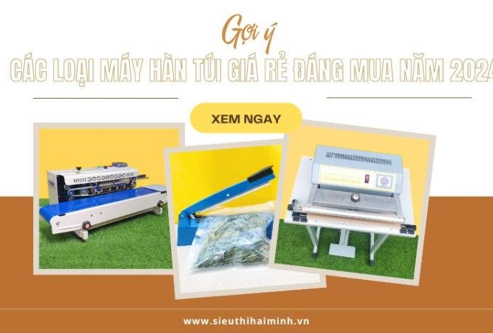 Gợi Ý Các Loại Máy Hàn Túi Giá Rẻ Đáng Mua Năm 2024