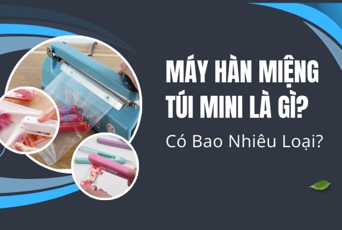 Máy Hàn Miệng Túi Mini Là Gì? Có Bao Nhiêu Loại?