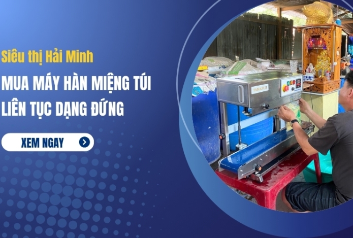 Mua Máy Hàn Miệng Túi Liên Tục Dạng Đứng