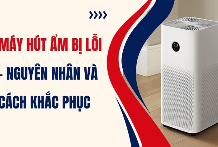 Máy Hút Ẩm Bị Lỗi - Nguyên Nhân Và Cách Khắc Phục