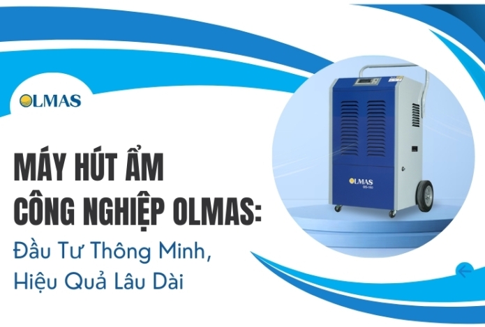Máy Hút Ẩm Công Nghiệp Olmas: Đầu Tư Thông Minh, Hiệu Quả Lâu Dài
