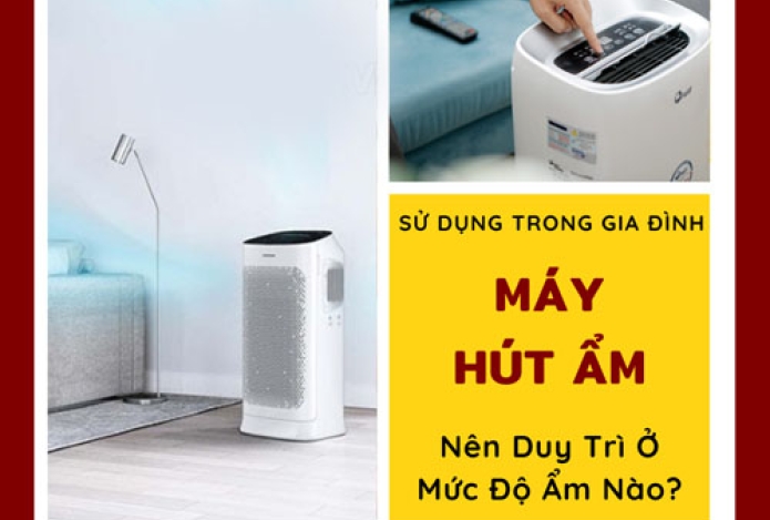 Sử Dụng Máy Hút Ẩm Trong Gia Đình Nên Duy Trì Ở Mức Độ Ẩm Nào?