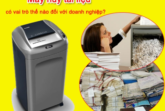 Vai Trò Quan Trọng Của Máy Hủy Tài Liệu Đối Với Doanh Nghiệp