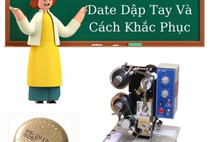 Các Sai Lầm Khi Sử Dụng Máy In Date Dập Tay Và Cách Khắc Phục