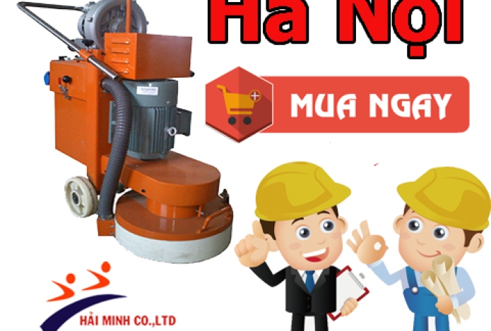 Nơi mua và sửa chữa máy mài sàn bê tông hút bụi tại Hà Nội