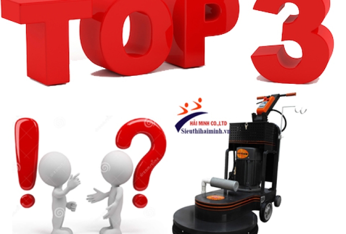 Top 3 máy mài nền bê tông làm nên thương hiệu Clean Tech