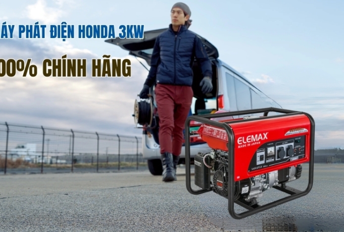 Gợi ý Máy phát điện Honda 3kw Chính Hãng