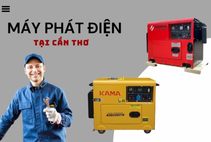 Tổng Kho Máy Phát Điện Tại Cần Thơ Uy Tín Số 1 Thị Trường