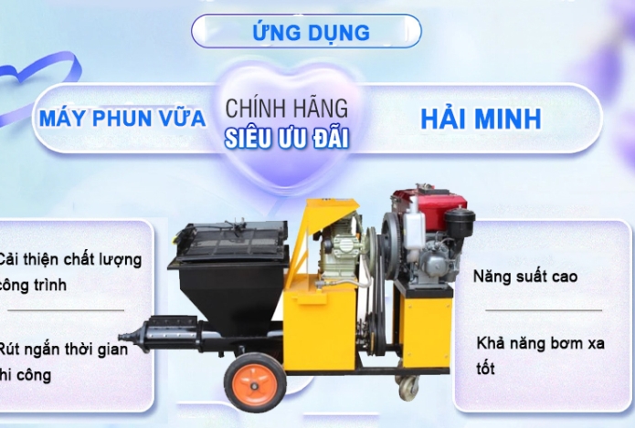 Bật Mí - Mí Bật Về Máy Phun Vữa - Điều Cần Biết