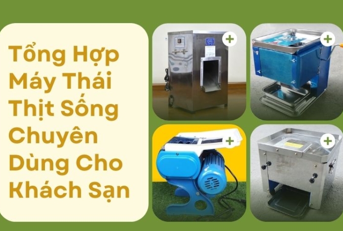 Tổng Hợp Máy Thái Thịt Sống Chuyên Dùng Cho Khách Sạn