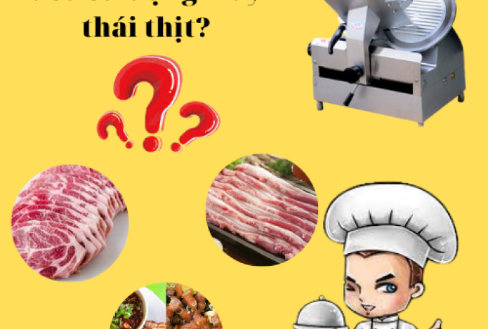 Tại sao mọi người đều sử dụng máy thái thịt?