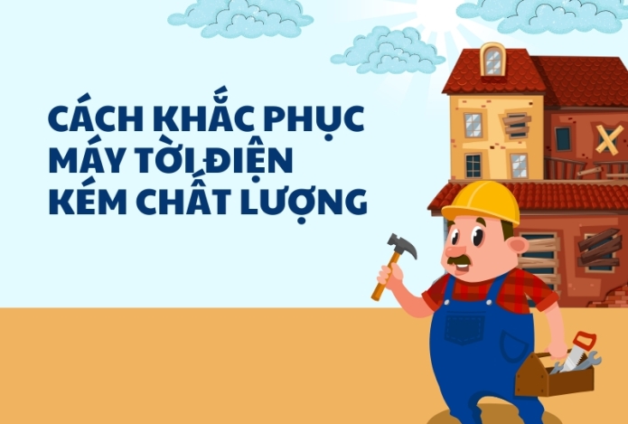 Cách Khắc Phục Máy Tời Điện Kém Chất Lượng