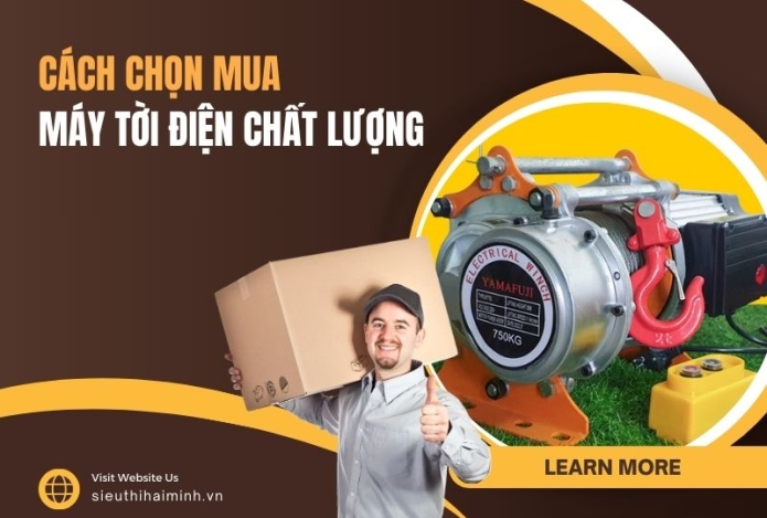 Cách chọn mua máy tời điện chất lượng