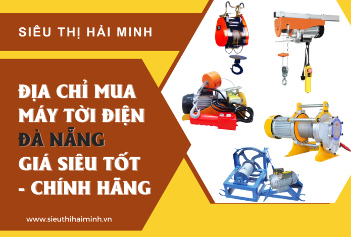 Địa Chỉ Mua Máy Tời Điện Đà Nẵng Giá Siêu Tốt - Chính Hãng