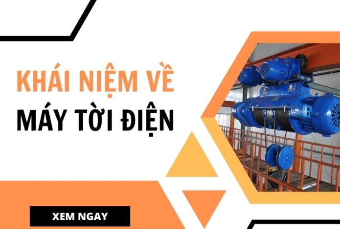 Khái niệm về máy tời điện