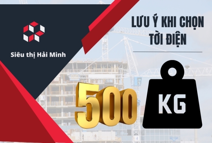 Lưu ý khi lựa chọn tời điện 500kg bạn cần biết