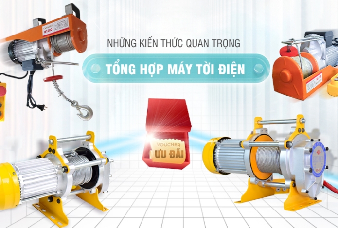 Máy Tời Điện Tổng Hợp Từ A Đến Z