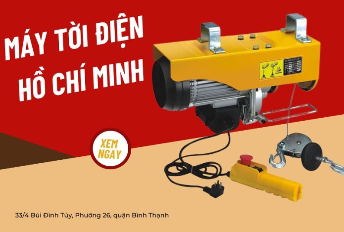 Nơi Mua Máy Tời Điện Hồ Chí Minh Uy Tín – Chất Lượng