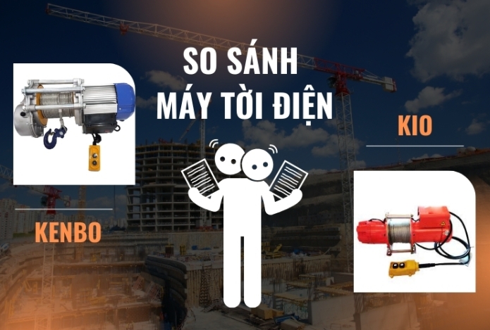 So Sánh Tời Điện Kenbo Và Kio Nên Chọn Tời Nào