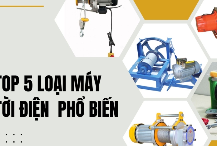 Top 5 Loại Máy Tời Điện Chính Hãng Đang Được Sử Dụng Phổ Biến