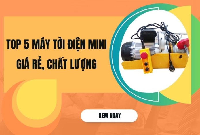 Top 5 máy tời điện mini giá rẻ, chất lượng