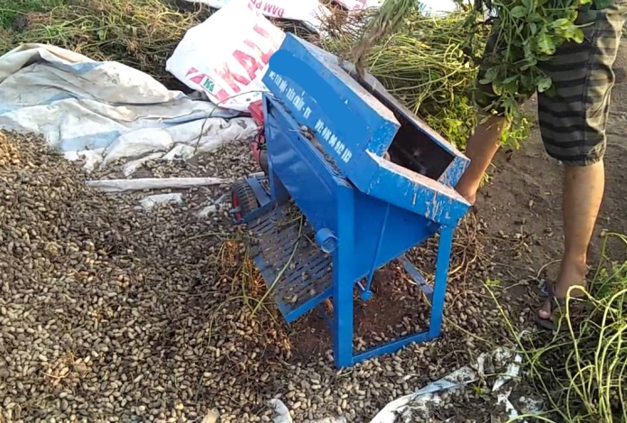 Cấu tạo và nguyên lý hoạt động của máy tuốt đậu phộng