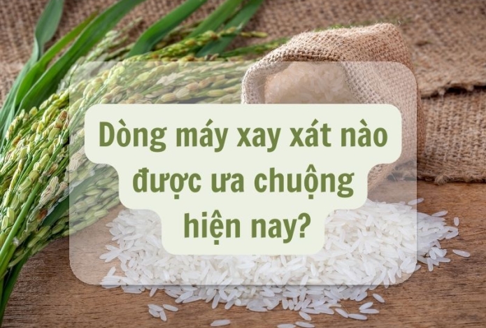 Dòng máy xay xát nào được bà con ưa chuộng hiện nay?
