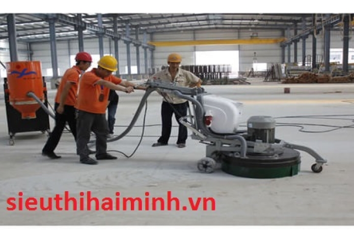 Những lưu ý khi sử dụng máy xoa nền bê tông