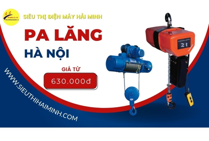 Cửa hàng bán pa lăng chất lượng, giá tốt tại Hà Nội