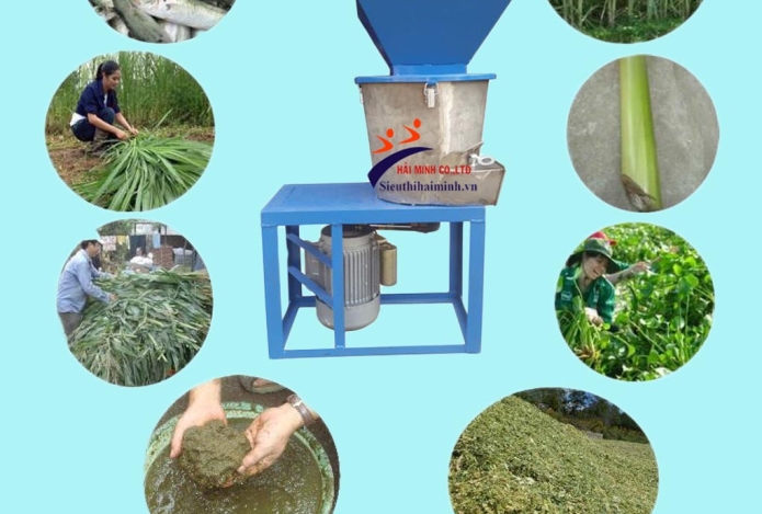 Máy băm cỏ và những lợi ích không ngờ trong chăn nuôi