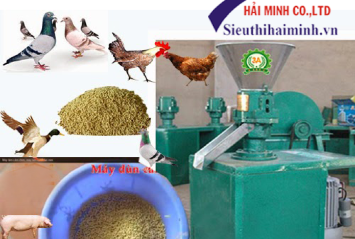 Một số ưu điểm nổi trội của máy ép cám viên 3A3Kw