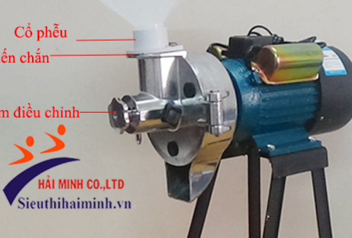 Máy nghiền bột gạo nước: tìm hiểu cấu tạo và cơ chế hoạt động