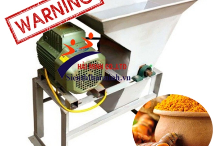 Máy xay nghệ liên hoàn có 5 vấn đề đặc biệt lưu ý