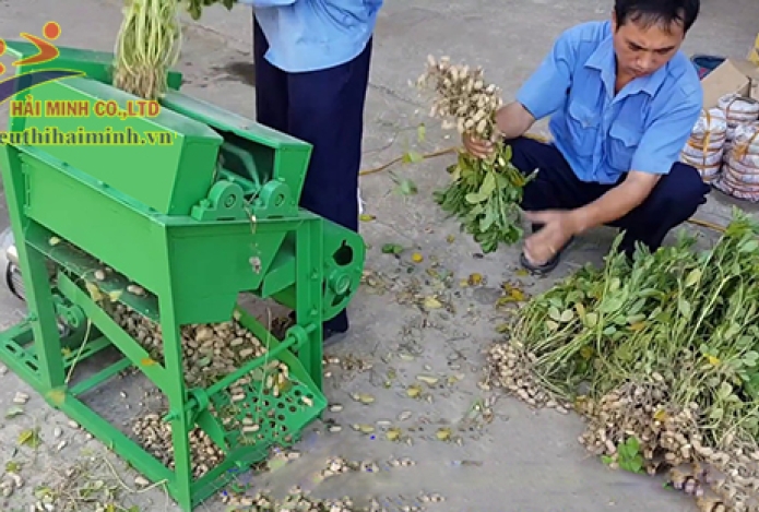 5 lưu ý vàng để vận hành máy tuốt đậu phộng an toàn