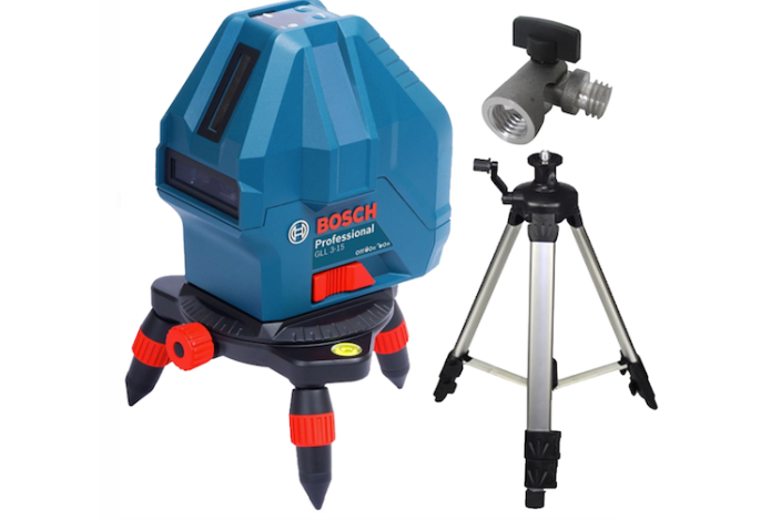 Máy cân mực laser bosch gll 3-15 - Gọn nhẹ, mạnh mẽ