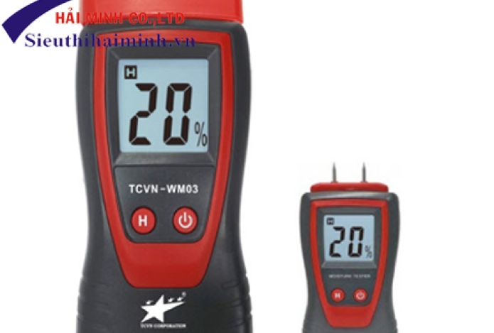 Review máy đo độ ẩm gỗ và vật liệu TCVN-WM03 siêu hot