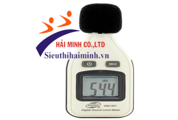 Máy đo độ ồn Benetech GM1351- giá tốt, dễ sử dụng.