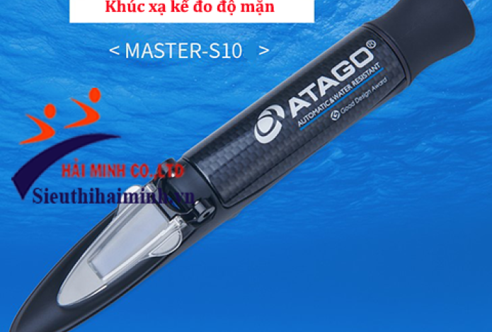Atago™ MASTER-S10M – Máy đo độ mặn trong nước đáng mua nhất 2020
