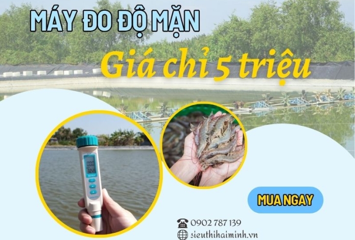 Tài chính 5 triệu nên lựa chọn mua máy đo độ mặn nào ?