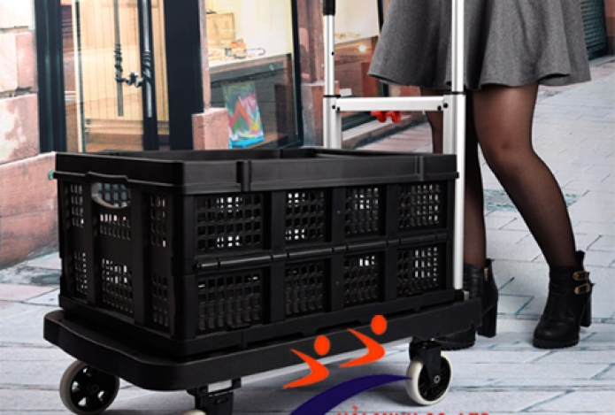 Xe đẩy hàng bằng nhựa giá 2 triệu được mua nhiều nhất