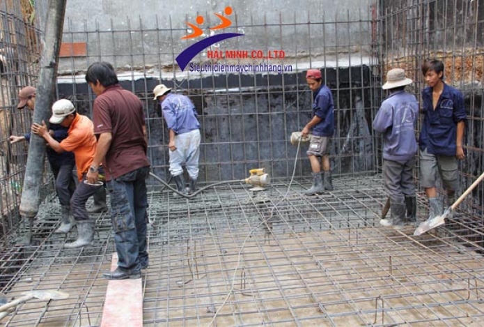 Nguyên lý hoạt động của máy đầm dùi chạy điện