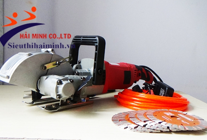 Máy cắt rãnh tường 5 lưỡi - Sử dụng linh hoạt và hiệu quả
