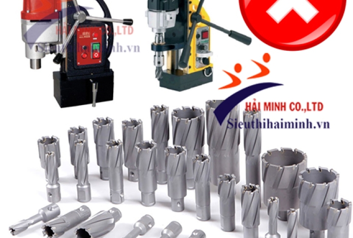 Máy khoan từ bị cháy Mũi khoan từ gãy