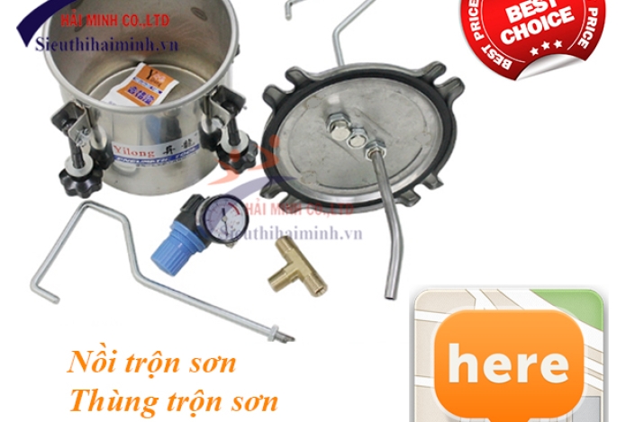 Mua thùng trộn sơn ở đâu 