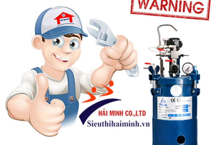 5 lỗi cơ bản khi dùng nồi trộn sơn - máy khuấy sơn