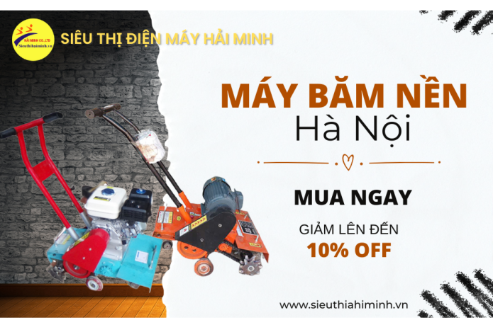Nơi mua máy băm nền bê tông Hà Nội