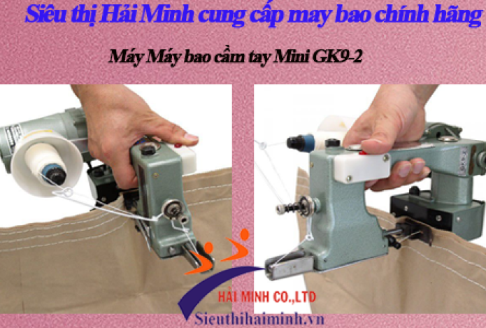Tại sao nên lựa chọn mua may bao cầm tay mini GK9-2?