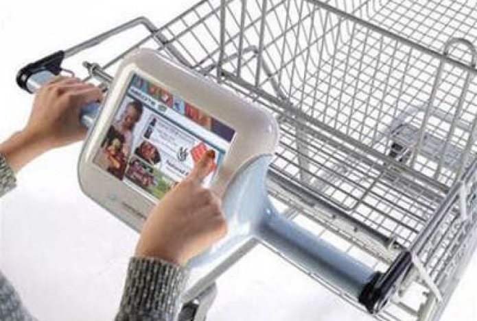 Xe đẩy hàng thông minh