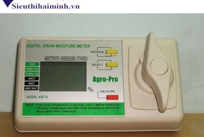 Tính năng vận hành và ứng dụng của  máy đo độ ẩm gạo