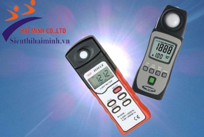Một số kiến thức cần biết về máy đo cường độ ánh sáng